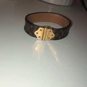 Authentic Louis Vuitton Nano Monogram Bracelet